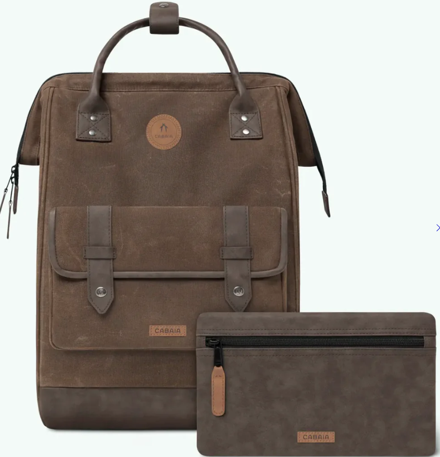 [CABSOYO] Sac à dos Cabaia avec deux pochettes interchangeables "Soyo" taille L