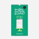 Calendrier d'anniversaire
