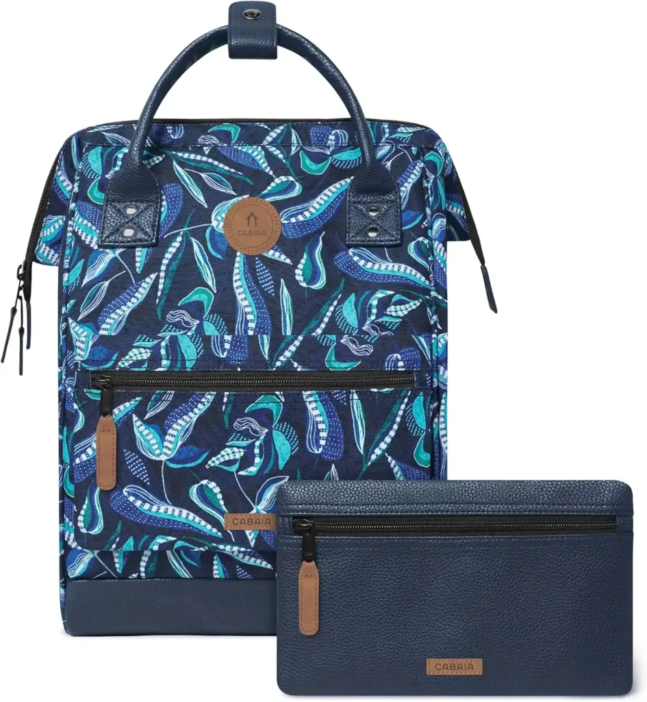 Sac à dos Cabaia avec deux pochettes interchangeables "Fontainebleau" taille M