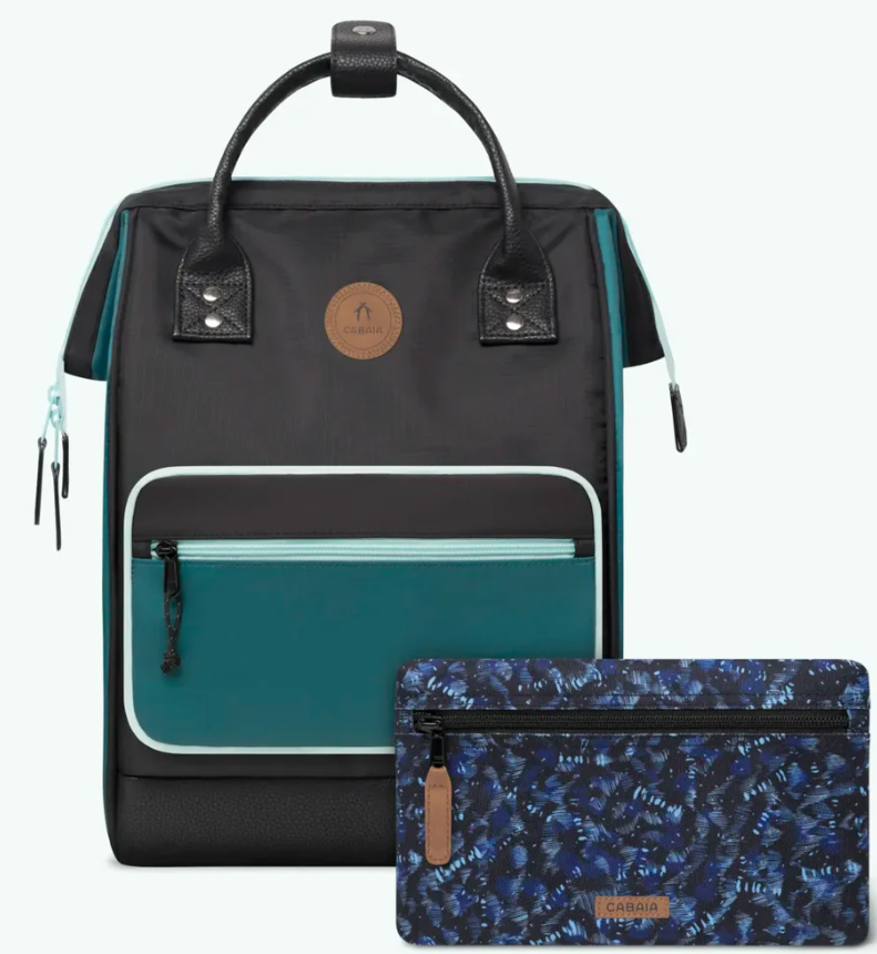 Sac à dos Cabaia avec deux pochettes interchangeables "Salt Lake City" taille M