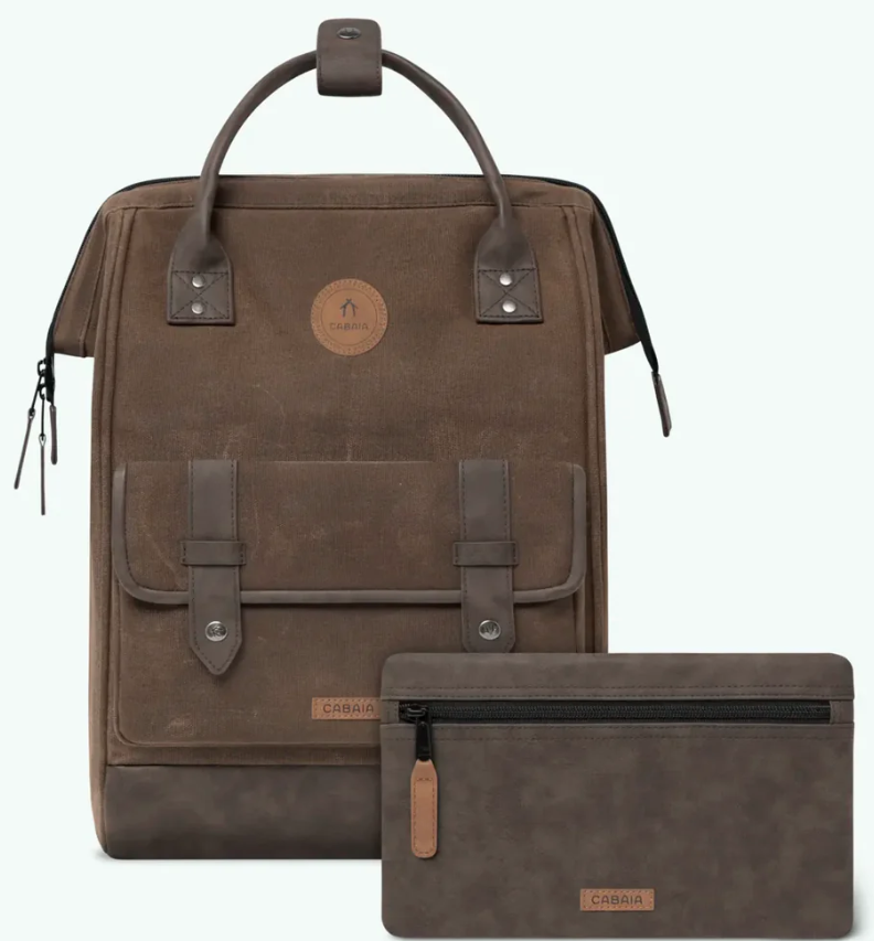 Sac à dos Cabaia avec deux pochettes interchangeables "Soyo" taille M