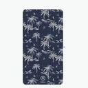 Serviette de plage rectangle "Palma" - microfibre