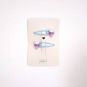 Barrettes à cheveux 2 pièces "glaces"