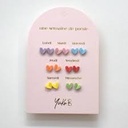 Boucles d'oreilles "Une semaine de poésie" - Coeurs