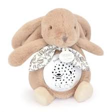 Lapin veilleuse musicale et projecteur d'étoiles