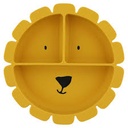 Assiette en silicone et compartiments "Lion"