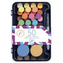 Palette de 50 gouaches