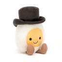 Peluche oeuf "Amuseable Boiled Egg Groom"