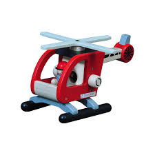 Hélicoptère en bois