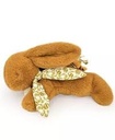 Peluche lapin ocre