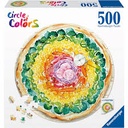 Puzzle "Circle of colors" pizza