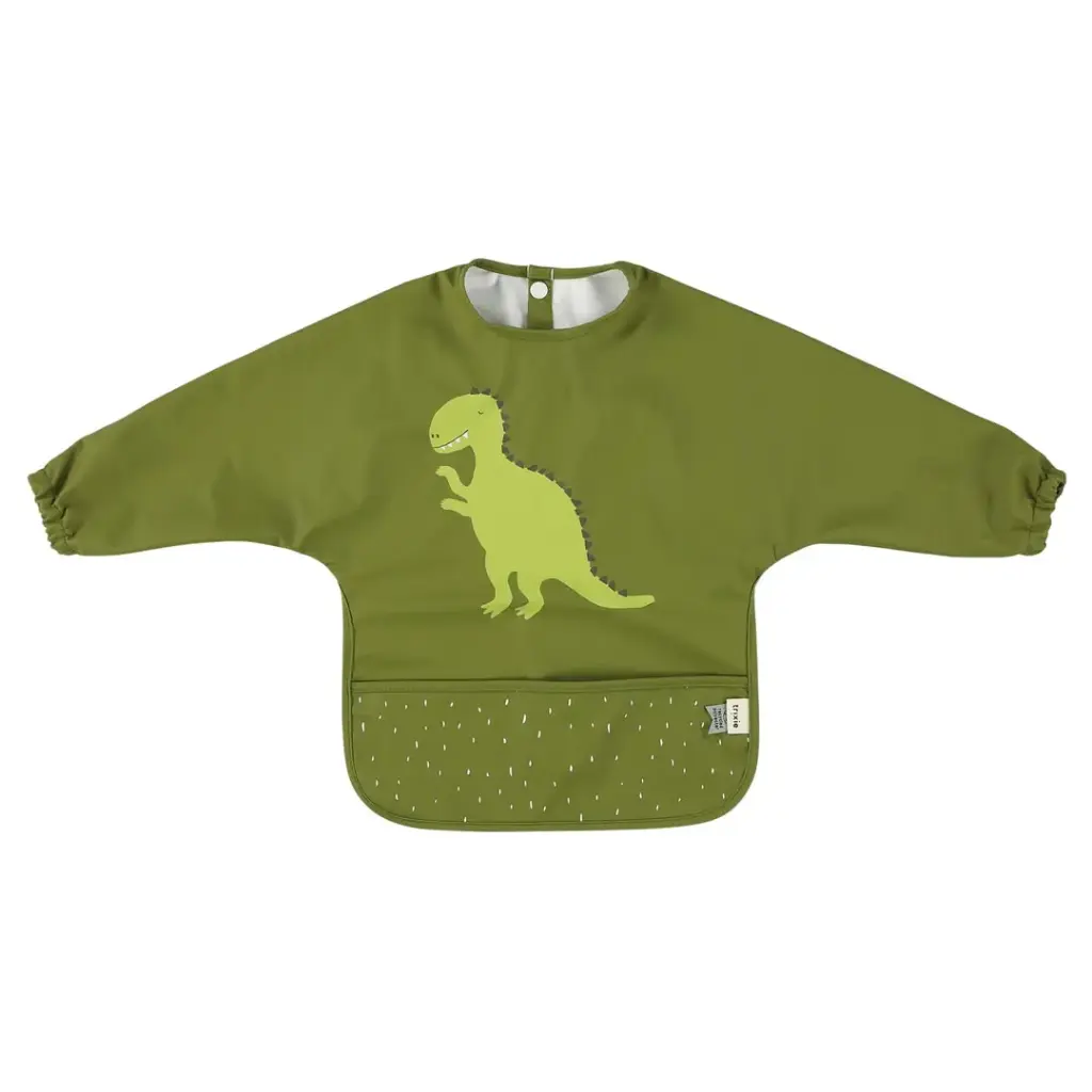 [TRI96-328] Bavette imperméable à manches longues "dino"