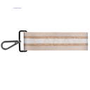 Bandoulière Cabaïa "Cream and White"