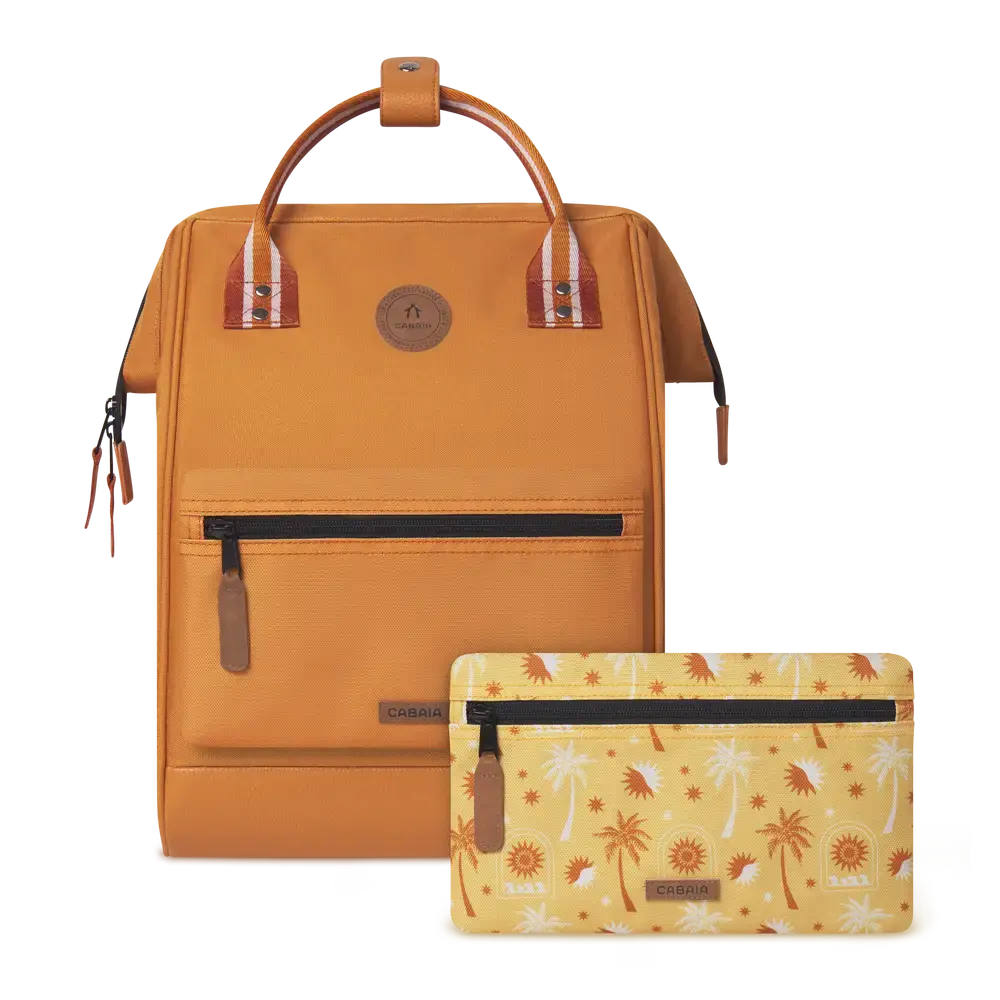 [CABJOHANNESBURG] Sac à dos Cabaia avec deux pochettes interchangeables "Johannesburg" taille M