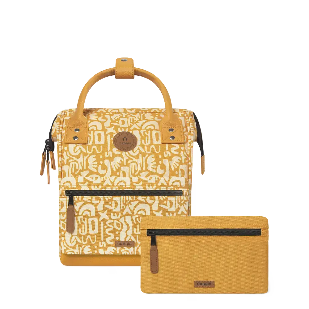 Sac à dos Cabaia avec deux pochettes interchangeables "Setif" taille S 