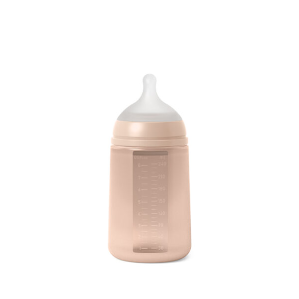 Biberon en silicone anti-colic 