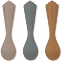 Set de 3 cuillères en silicone 