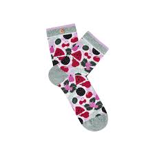 [CABKHOUDIAETASSIA] Chaussettes inséparables Cabaia "Khoudia et Assia"
