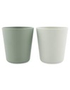 Lot de 2 gobelets olive