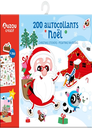 200 autocollants "Noël"