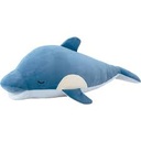 Peluche range-pyjama dauphin 54cm