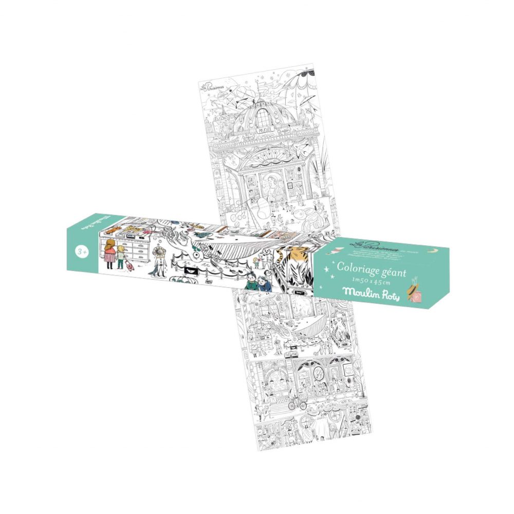 Coloriage géant "Les Parisiennes"