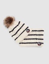 Set bonnet et tour de cou