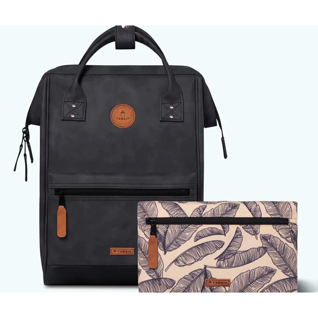 Sac à dos Cabaia avec deux pochettes interchangeables "Le Havre" taille L