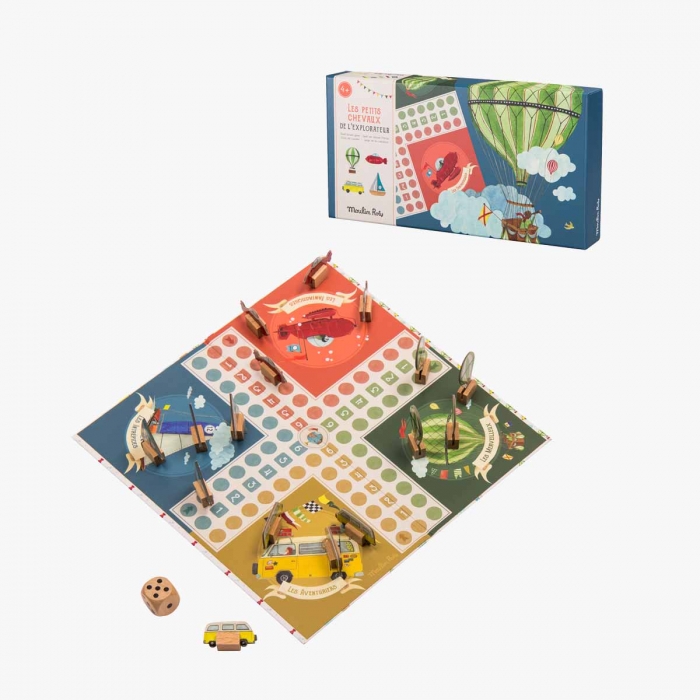 Jeu "Les Petits Chevaux de l'Explorateur"