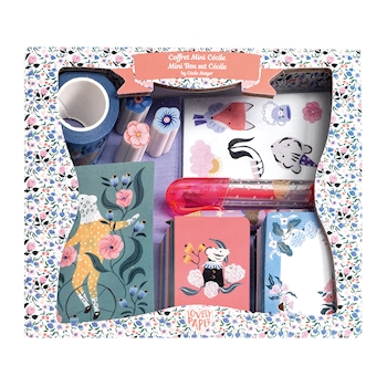 Mini boîte à papeterie "Cécile"