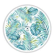 Serviette de plage ronde "Maiao"
