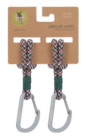 [LAS1107009368] Attaches pour poussettes avec mousqueton