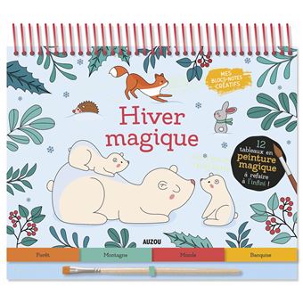 Tableaux et peintures "Hiver magique"