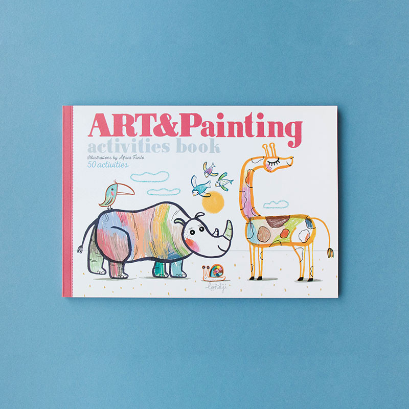 [LONNB012U] Livre d'activités "ART&Painting"