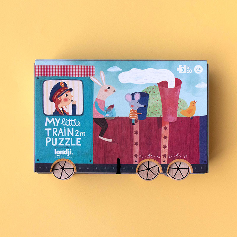 [LONPZ588U] Puzzle "My little train" 