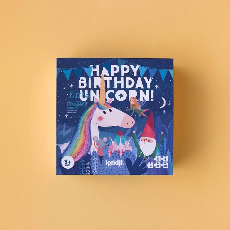 [LONPZ572U] Puzzle "Happy Birthday Unicorn" - 10 pièces