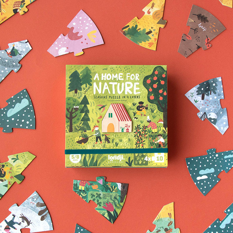 [LONPZ587U] Puzzle "A Home for Nature"