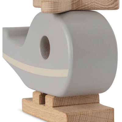 Hélicoptère en bois