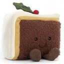 Peluche Part de gâteau de Noël "Amuseable Slice of Christmas Cake"