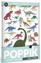 Mini poster en stickers "Les dinosaures"