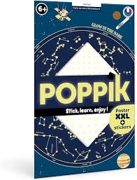 Mon poster en stickers "Skymap"