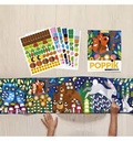 Mon panorama en gommettes "Les bébés animaux"