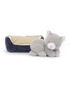 Peluche chat "Napping Nipper Cat"