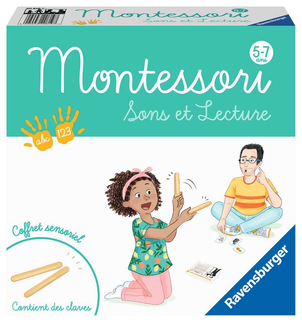 Coffret sons et lecture Montessori