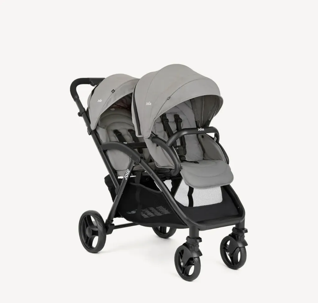 [JOIS1424AB] Poussette double Evalite Duo (Pebble)