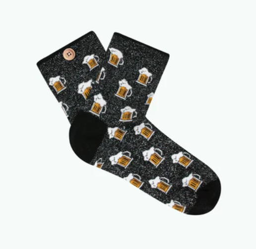 [CABAGATHAETHUGO] Chaussettes inséparables Cabaia "Agatha et Hugo"
