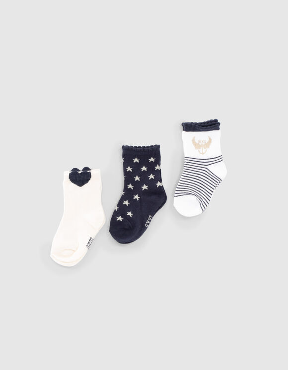 Lot de 3 paires de chaussettes