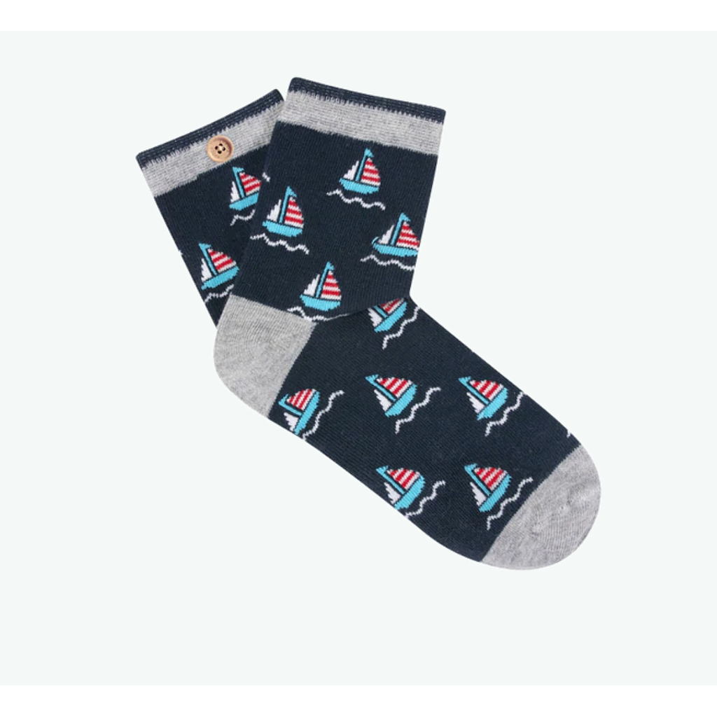 Chaussettes inséparables "Jeff et Clélie"