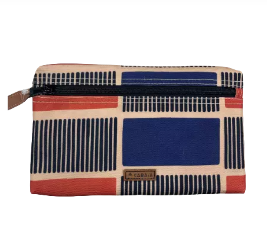 Pochette Cabaïa taille L "Bougainville"