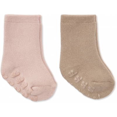 Lot de 2 paires de chaussettes - rose/affogato